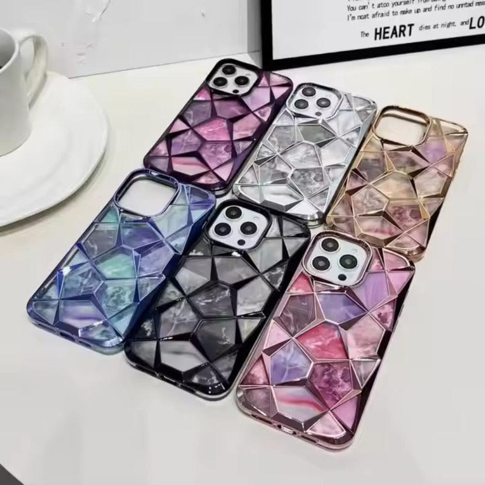 3D Diamond Design Phone Cover for Realme 12x Back Case