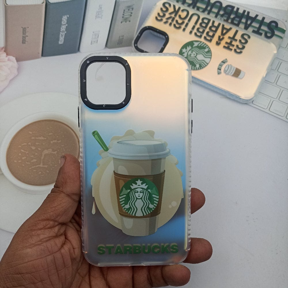 3D Starbucks Mobile Phone Case for iPhone 11 stylish Back Cover 10 Onezeros.in