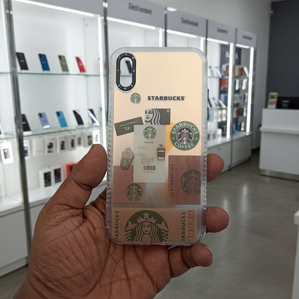 3D Starbucks Mobile Phone Case for iPhone X/XS stylish Back Cover 9 Onezeros.in