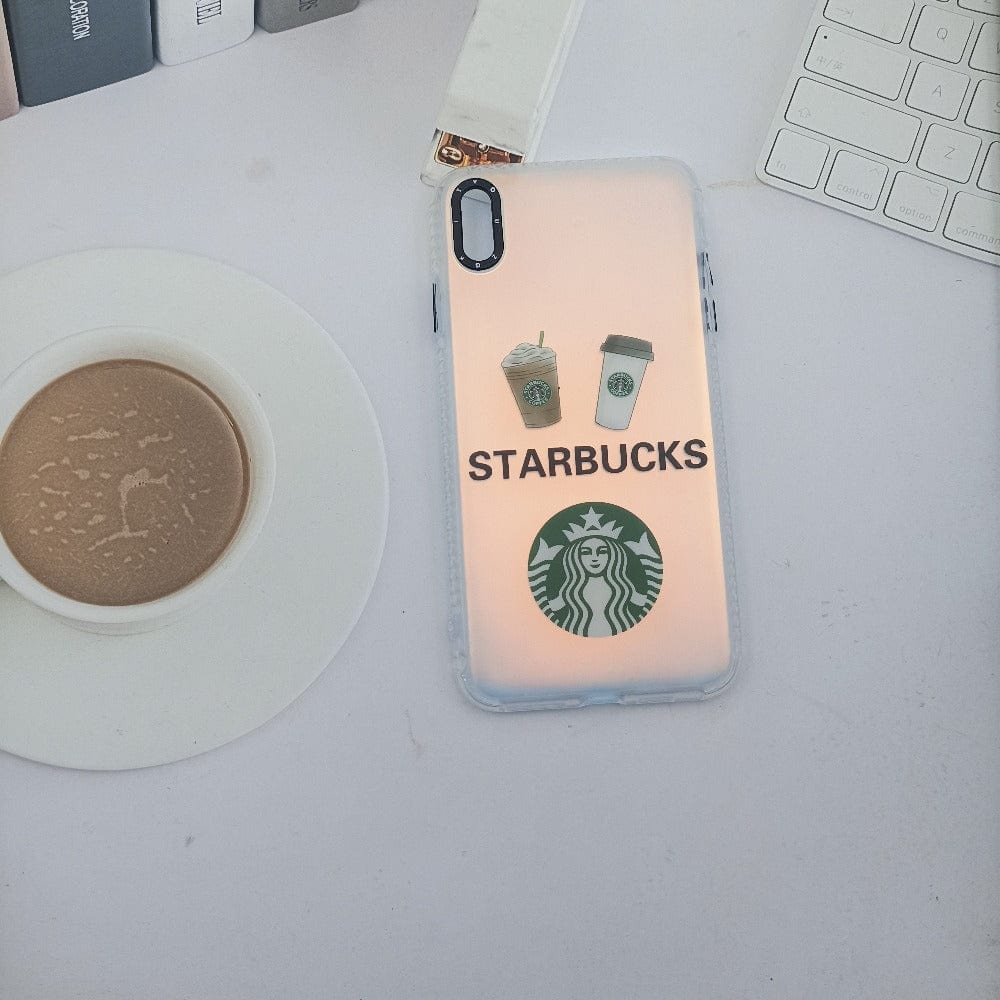 3D Starbucks Mobile Phone Case for iPhone XS Max Stylish Back Cover 4 Onezeros.in