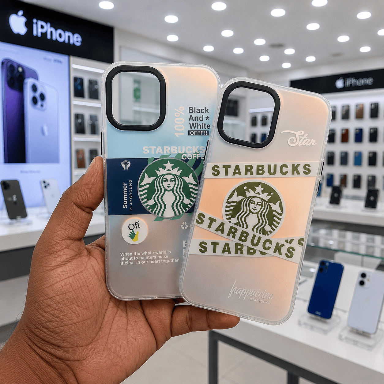 3D Starbucks Phone Case for iPhone 12 Pro Max stylish Mobile Cover Onezeros.in