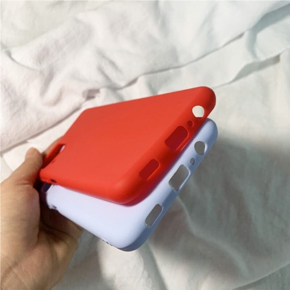 Candy Color Slim Thin Matte Skin Soft TPU Case Cover for itel A23 Onezeros.in