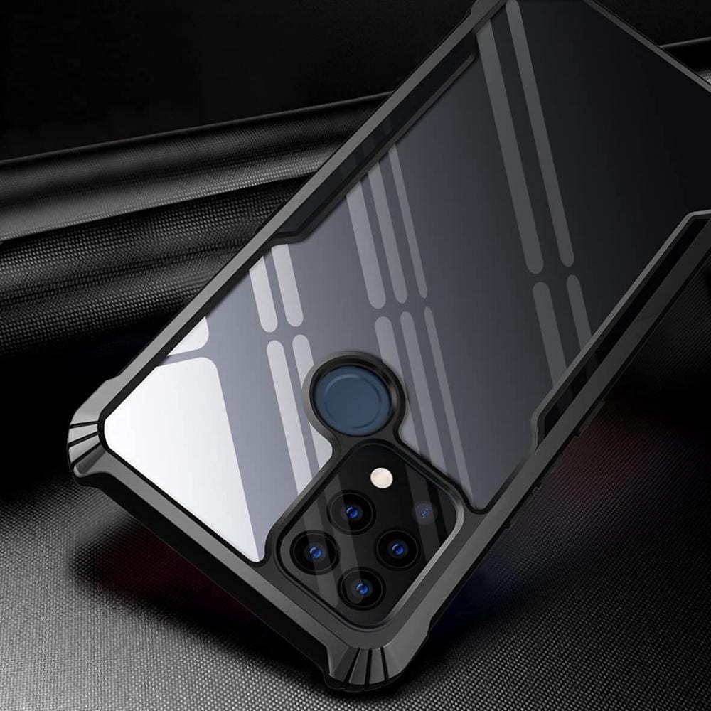 Hybrid Slim Transparent Phone Case For Tecno Pova Back Cover Onezeros.in