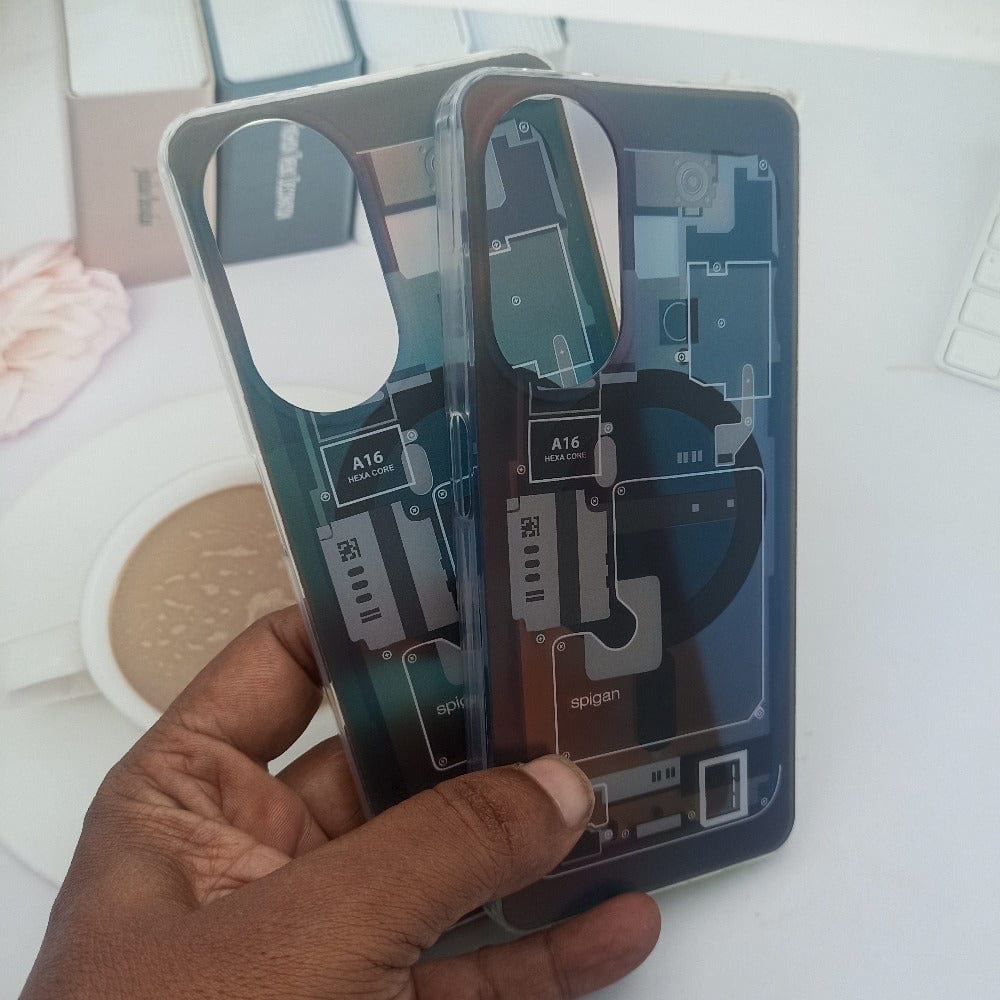 Mechanical Glaze Print Phone Case for OPPO F23 5G Mobile Cover Onezeros.in