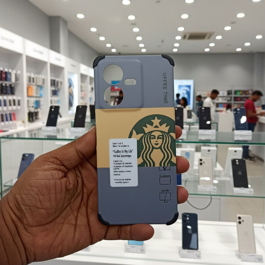 Starbucks Phone Case for Vivo Y22 Back Cover 10 Onezeros.in