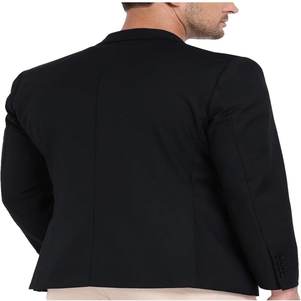 Stripe Men's Suit Jacket Slim Fit Button Blazer for Men