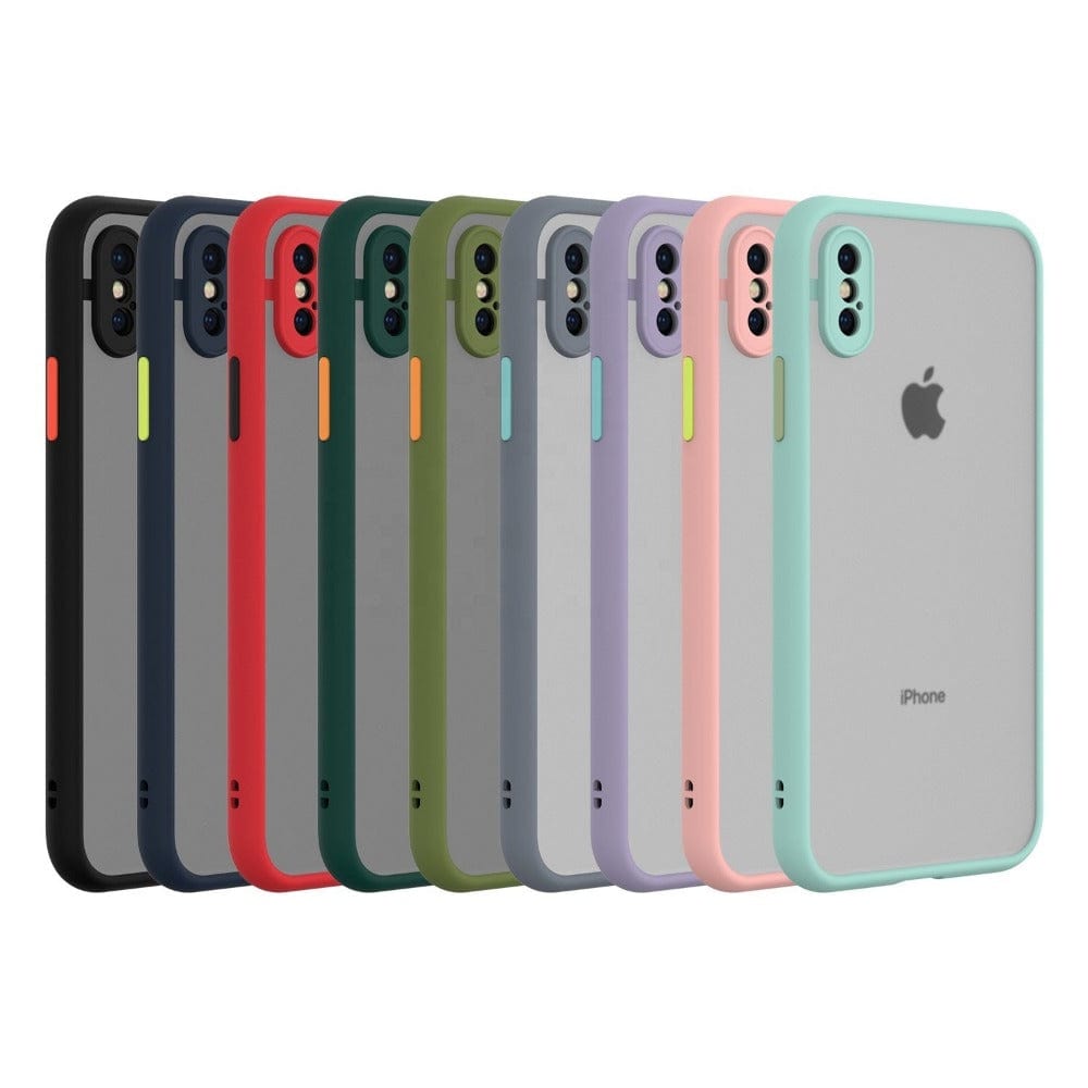 Camera Protector Dark Green Iphone Xr Case Frosted Smoke Case For