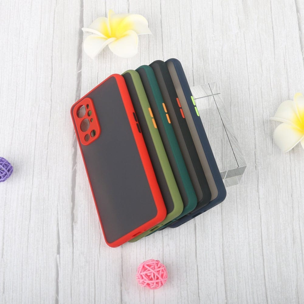 Frosted Smoke Cover for OnePlus 9 Pro Camera Protection Phone Case Onezeros.in