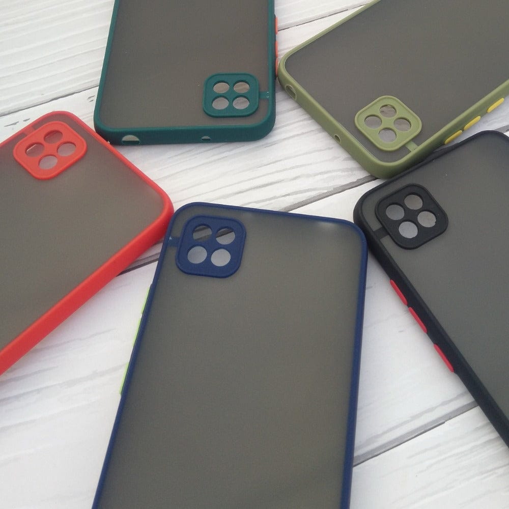 Frosted Smoke Case for POCO C3 Back Cover – - Main Image