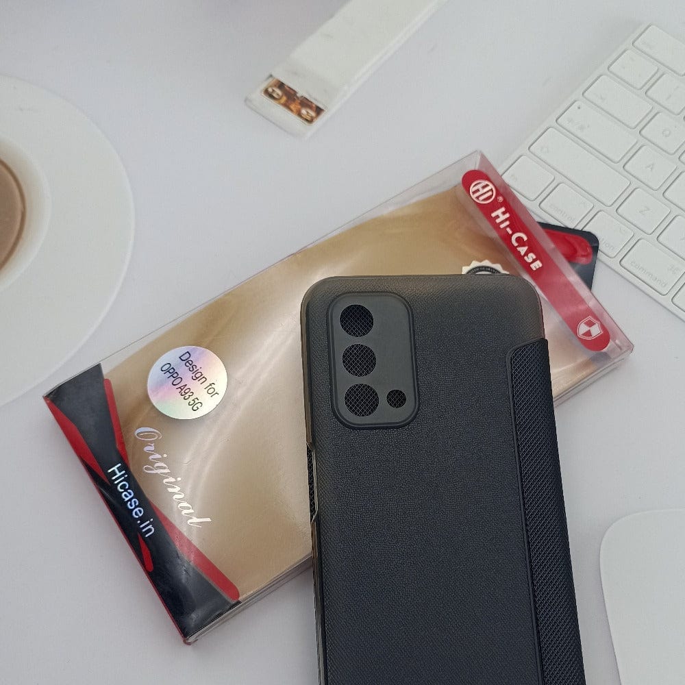Hi Case Caidea Slim Flip Cover For OPPO A74 5G Mobile Cover Onezeros.in