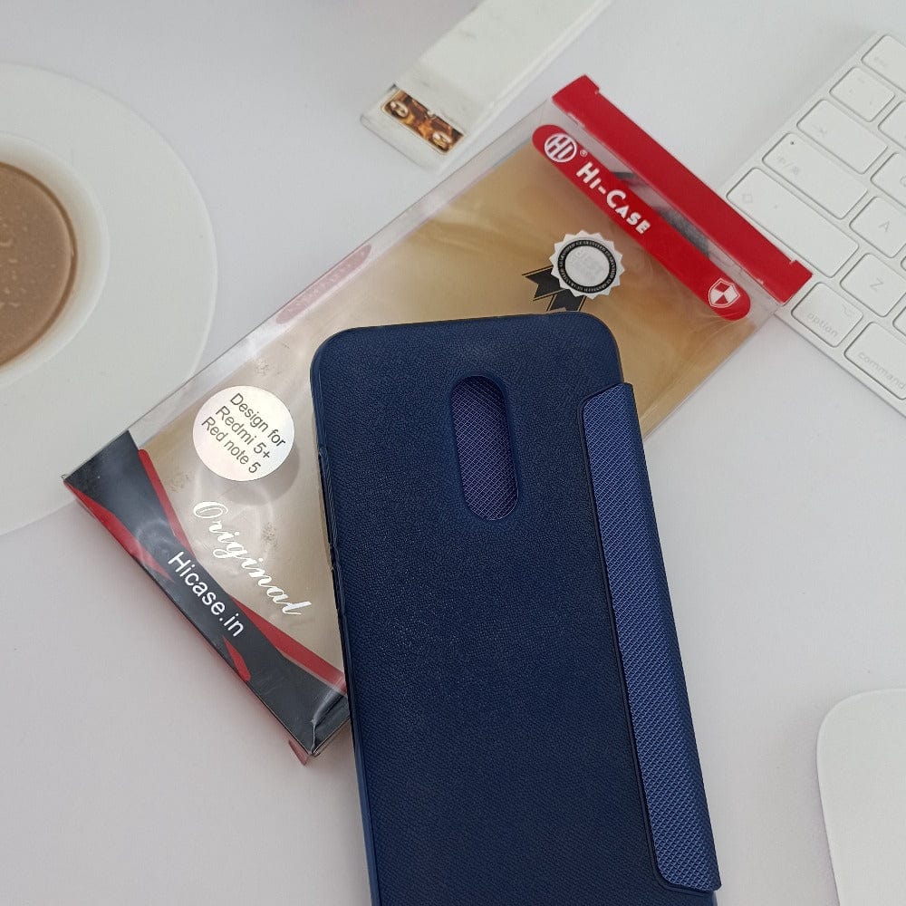 Hi Case Caidea Slim Flip Cover For Redmi Note 5 Mobile Cover Onezeros.in