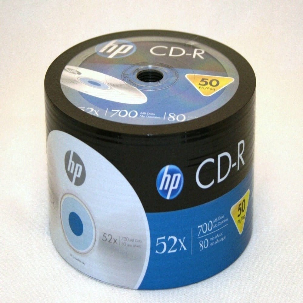HP CD-R Blank Recordable 50 Pack Maruthi Marketing