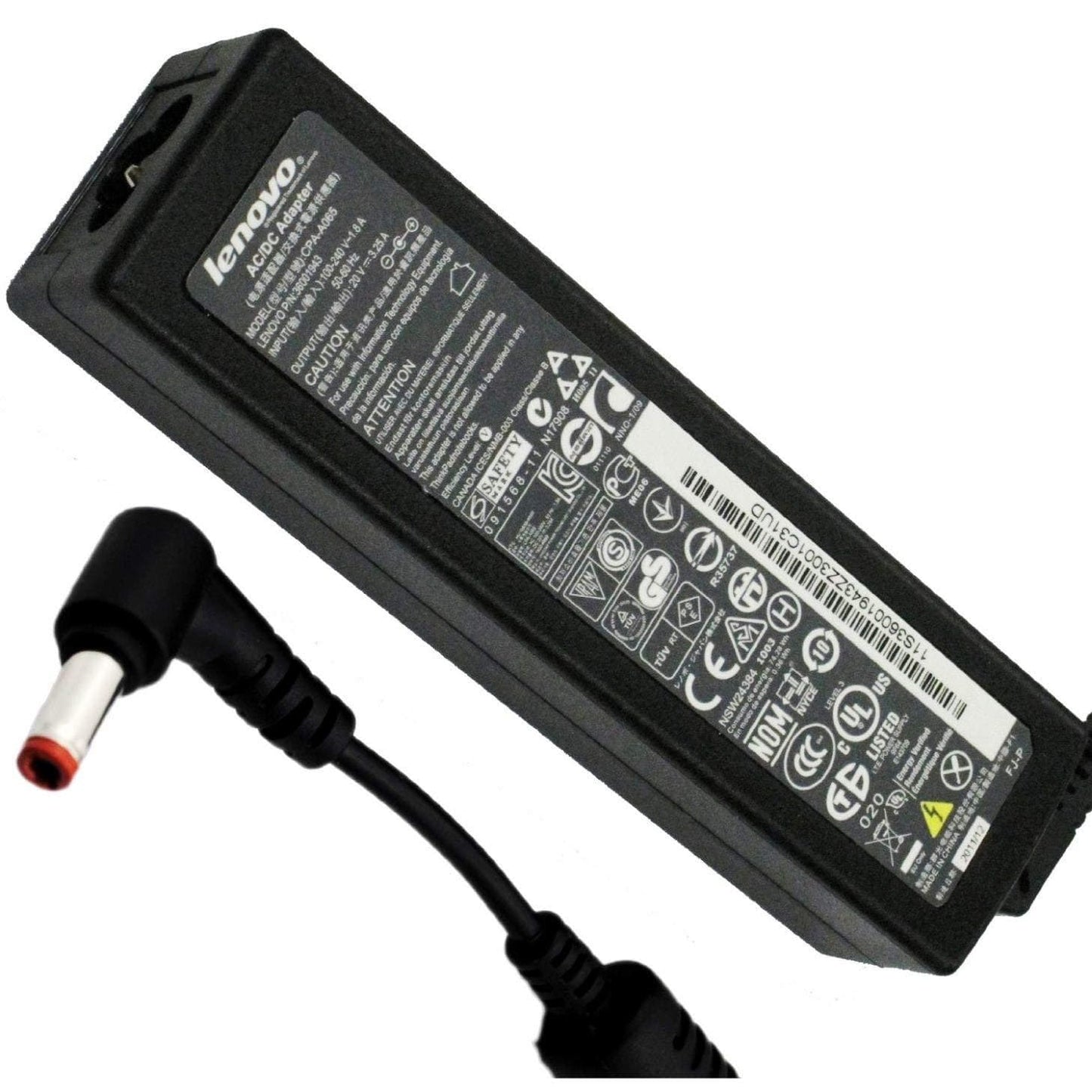 Lenovo 65W AC Adapter 65A-IN (Round type) Lenovo