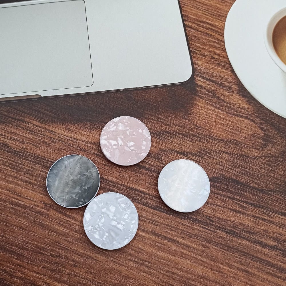 Marble Pattern Back Cover For Samsung Galaxy A20/A30/M10s Phone Case With Pop Up Holder Onezeros.in