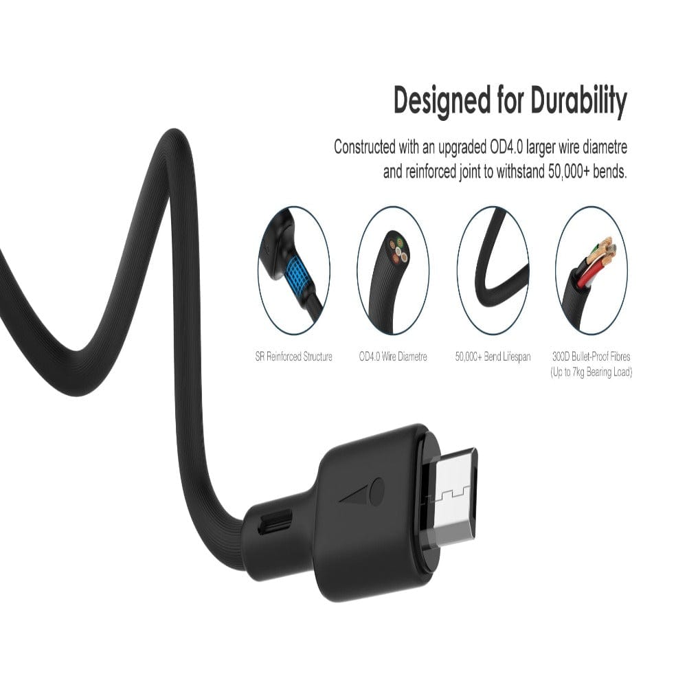 Oraimo 2 MTR Micro USB Mobile Charge & Sync Cable Oraimo