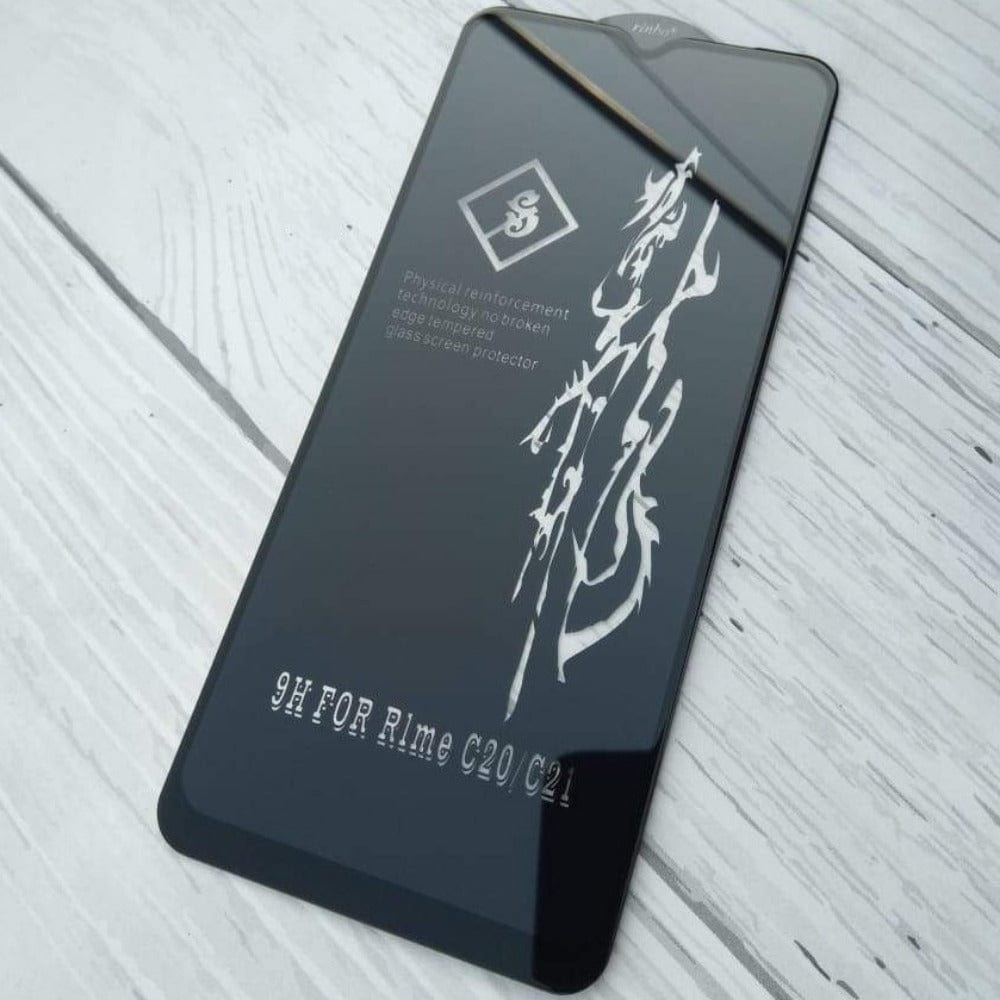 Rinbo 6D Tempered Glass For Realme C21 Safety Glass Screen Protector Onezeros.in
