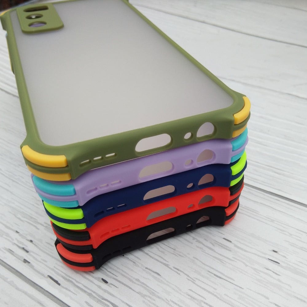 Shockproof Smoke Case For Vivo V20 SE Mobile Cover Onezeros.in