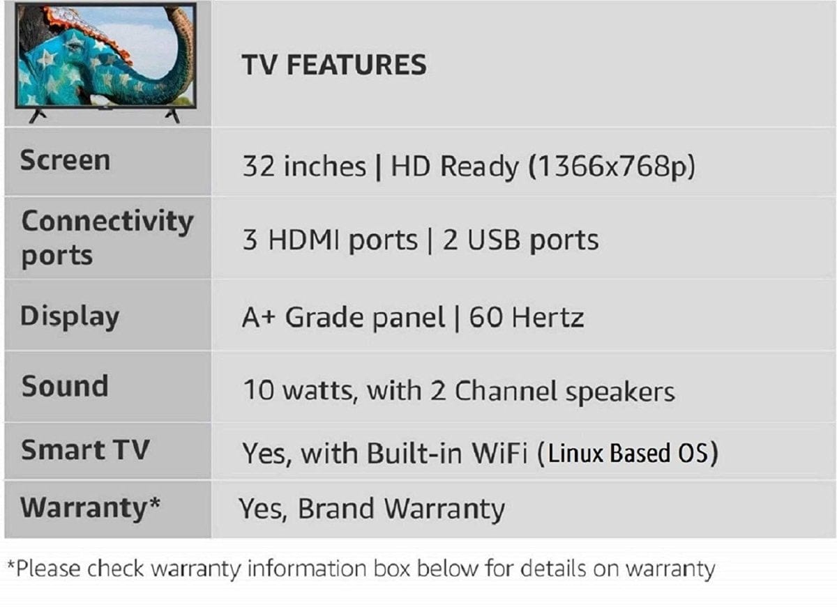 TCL 32S62S LED Smart TV TCL