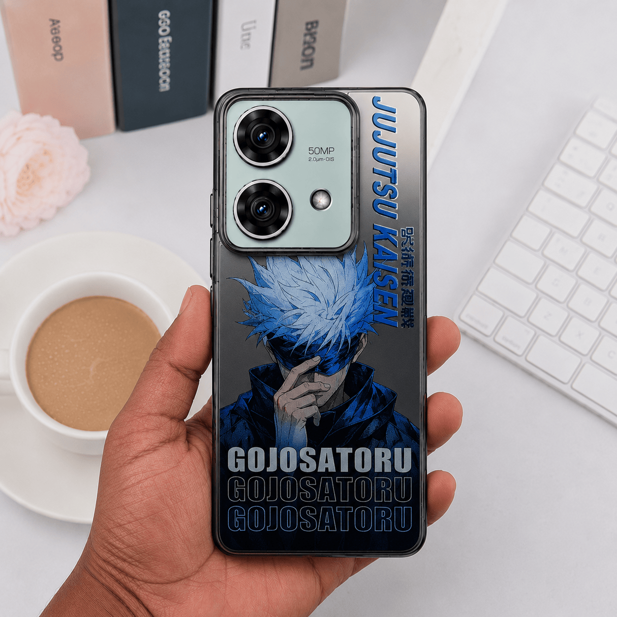 3D ANIME Print Phone Case for Moto Edge 40 Back Cover 6 Onezeros.in