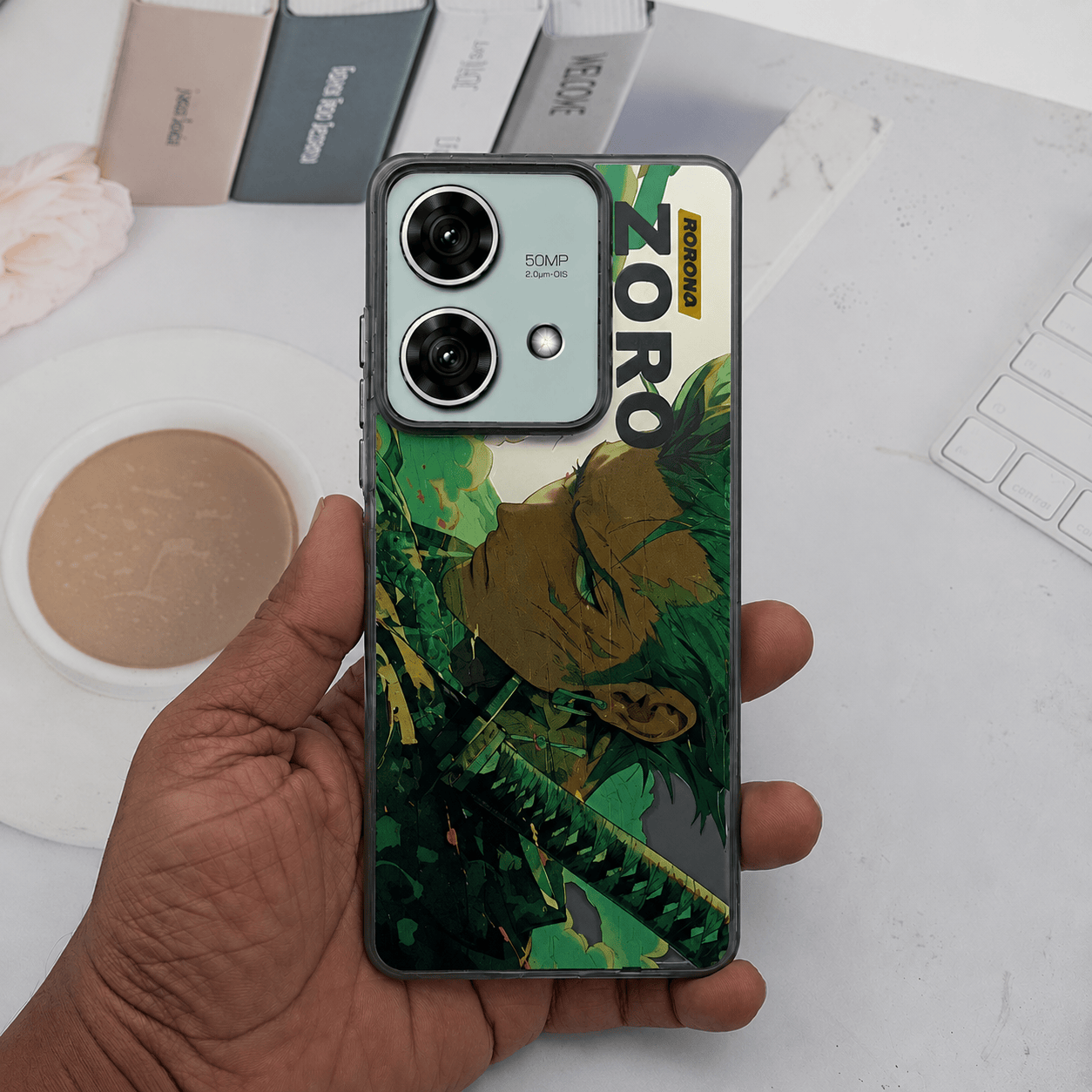 3D ANIME Print Phone Case for Moto Edge 40 Back Cover 9 Onezeros.in