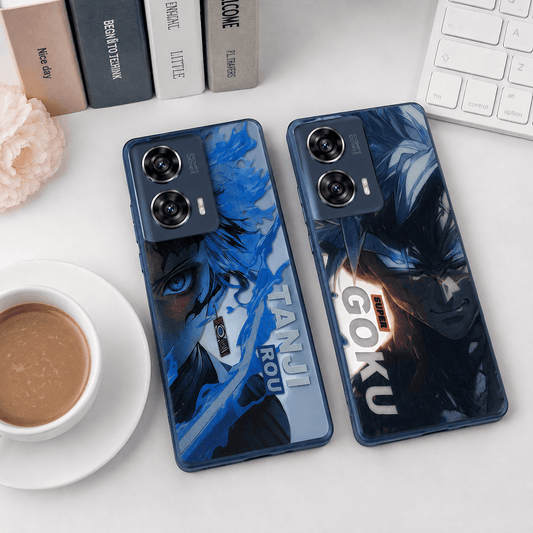 3D ANIME Print Phone Case for Moto Edge 50 Fusion Back Cover Onezeros.in