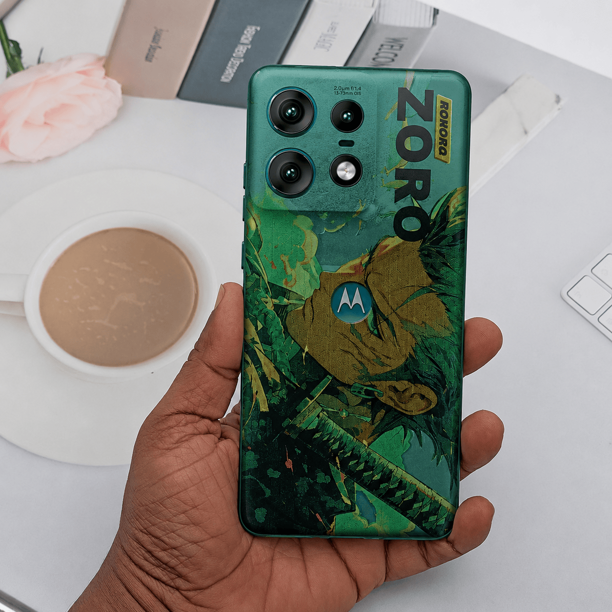 3D ANIME Print Phone Case for Moto Edge 50 Pro Back Cover 8 Onezeros.in