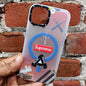 3D Glaze Icons Mag Safe Back Cover for iPhone 13 Phone Case Mobiles & Accessories