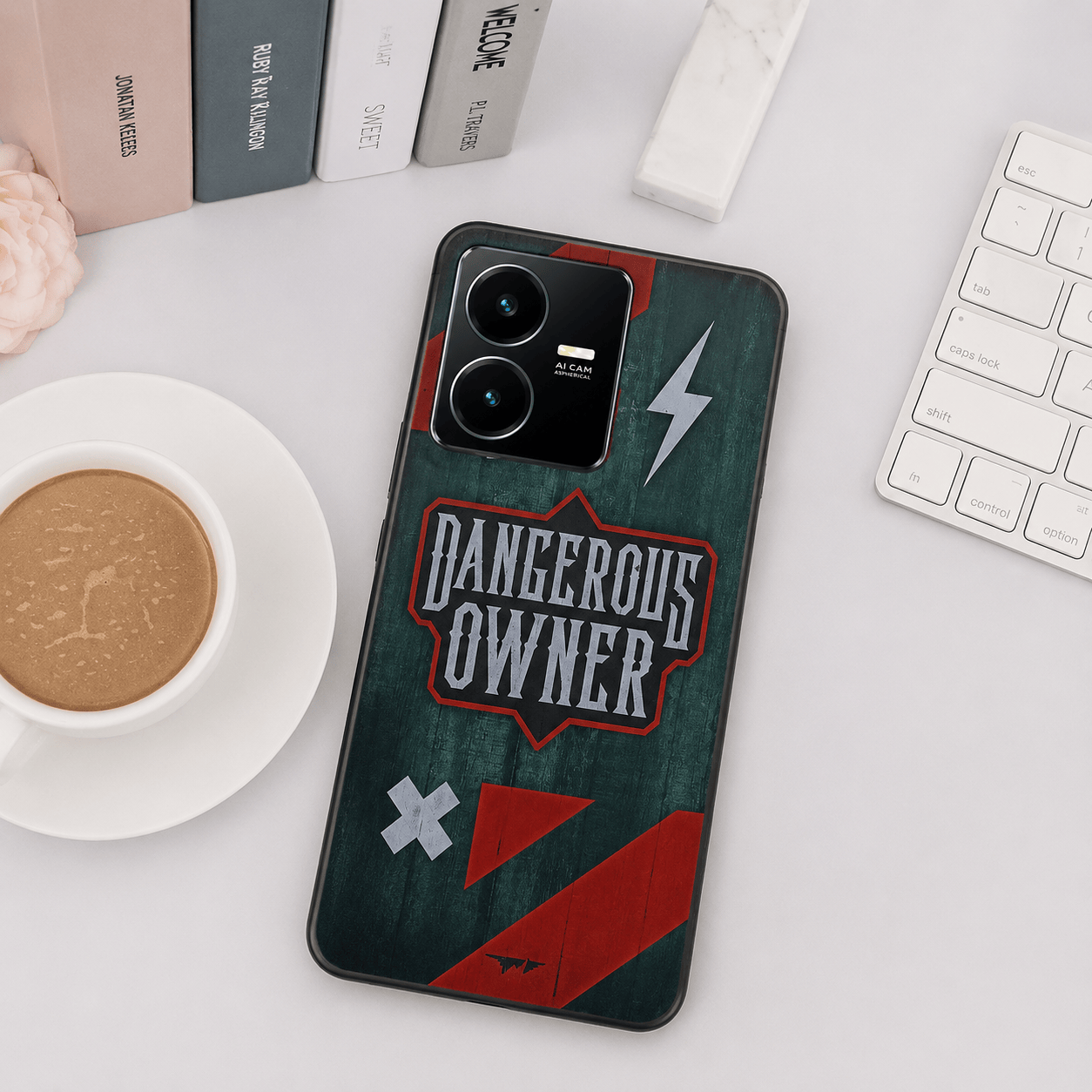 3D Starbucks Icons Back Cover for Vivo Y22 Phone Case 5 Onezeros.in