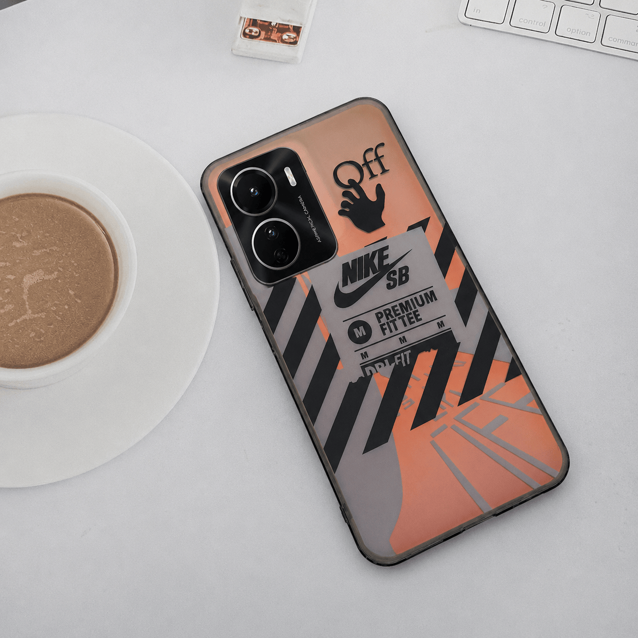 3D Starbucks Icons with color changing Back Cover for Vivo Y16 Phone Case 7 Onezeros.in