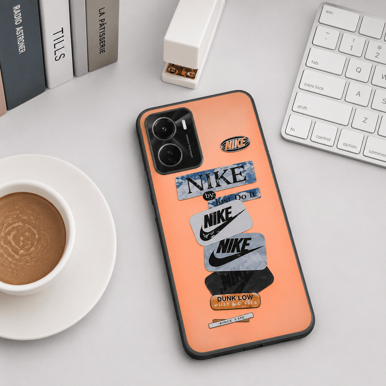 3D Starbucks Icons with color changing Back Cover for Vivo Y16 Phone Case 5 Onezeros.in