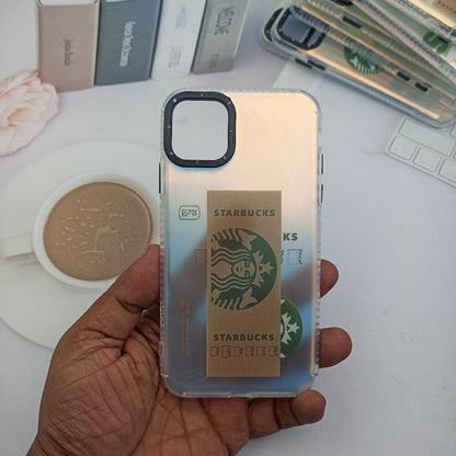 3D Starbucks Mobile Phone Case for iPhone 11 stylish Back Cover 8 Onezeros.in