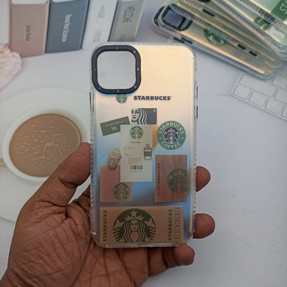 3D Starbucks Mobile Phone Case for iPhone 11 stylish Back Cover 7 Onezeros.in
