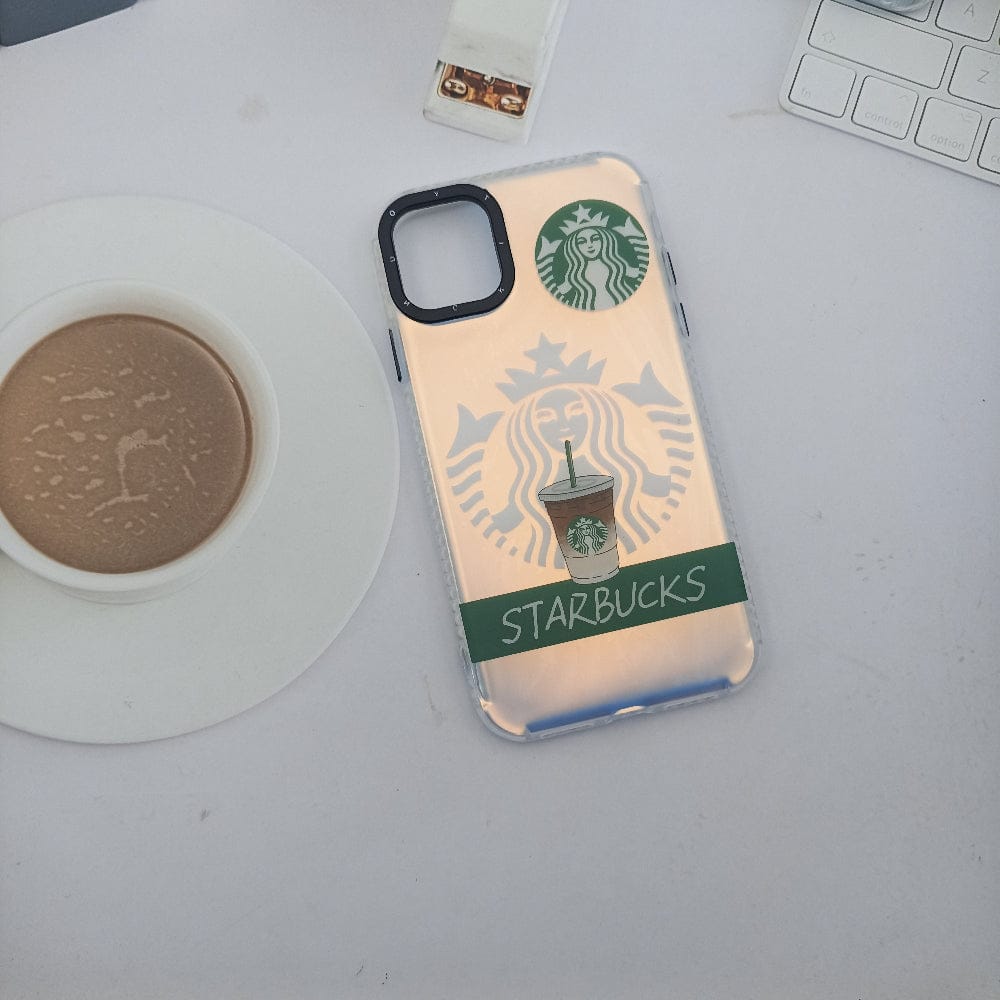 3D Starbucks Mobile Phone Case for iPhone 11 stylish Back Cover 6 Onezeros.in