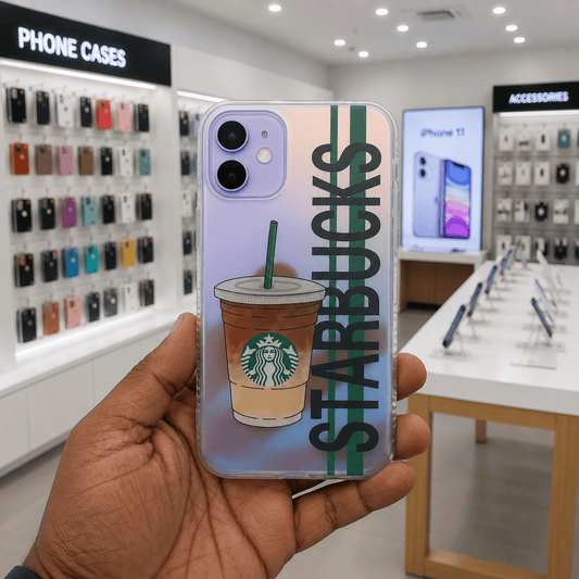 3D Starbucks Mobile Phone Case for iPhone 11 stylish Back Cover Onezeros.in