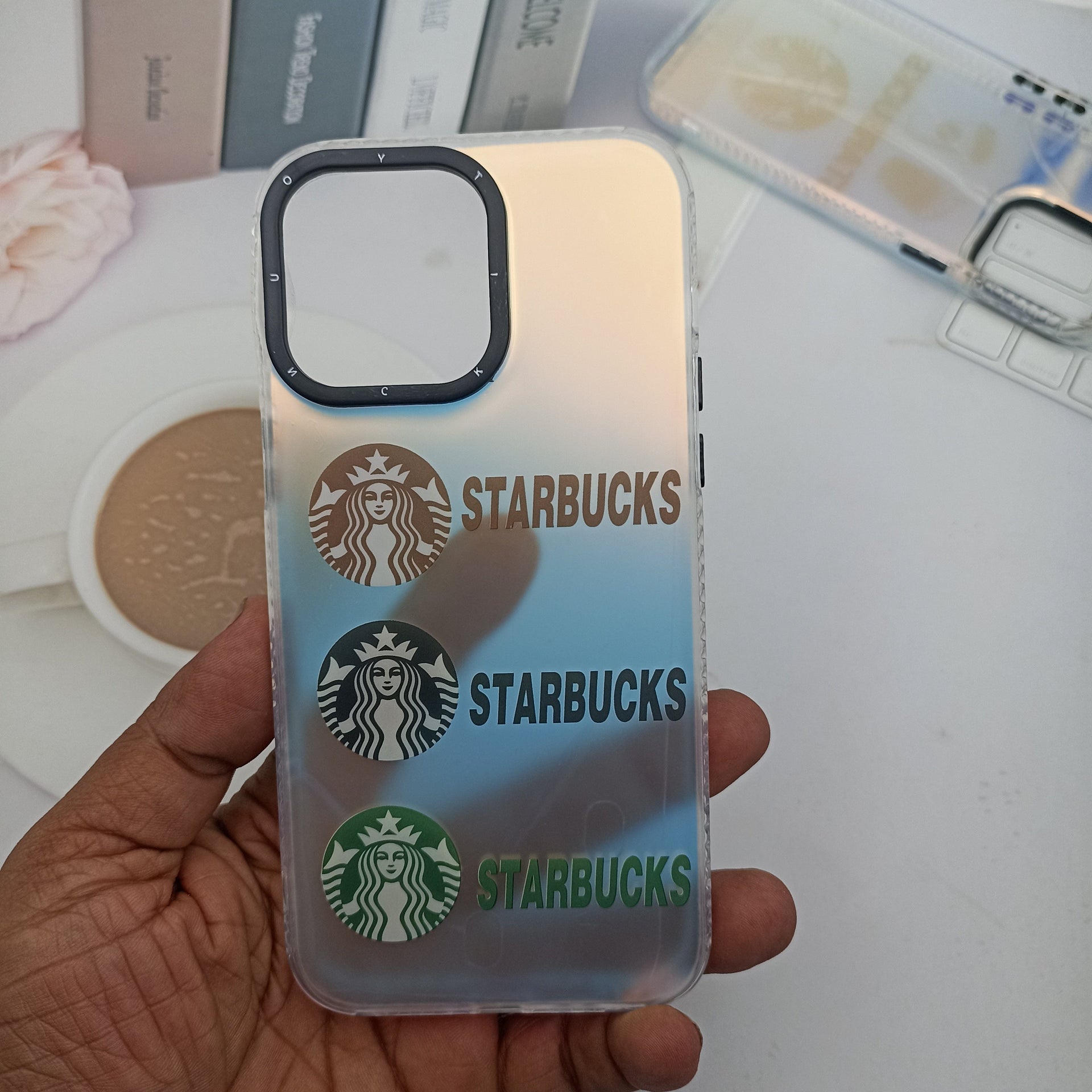 3D Starbucks Mobile Phone Case for iPhone 14 Pro Max mobile Cover