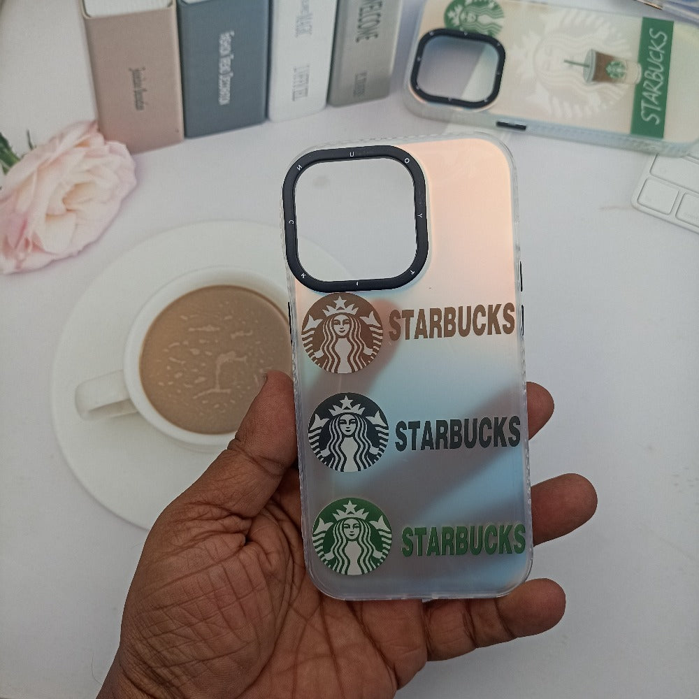 3D Starbucks Mobile Phone Case for iPhone 14 Pro Stylish Back Cover Mobile Phone Accessories