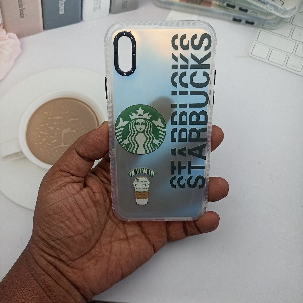 3D Starbucks Mobile Phone Case for iPhone X/XS stylish Back Cover Mobile Phone Accessories