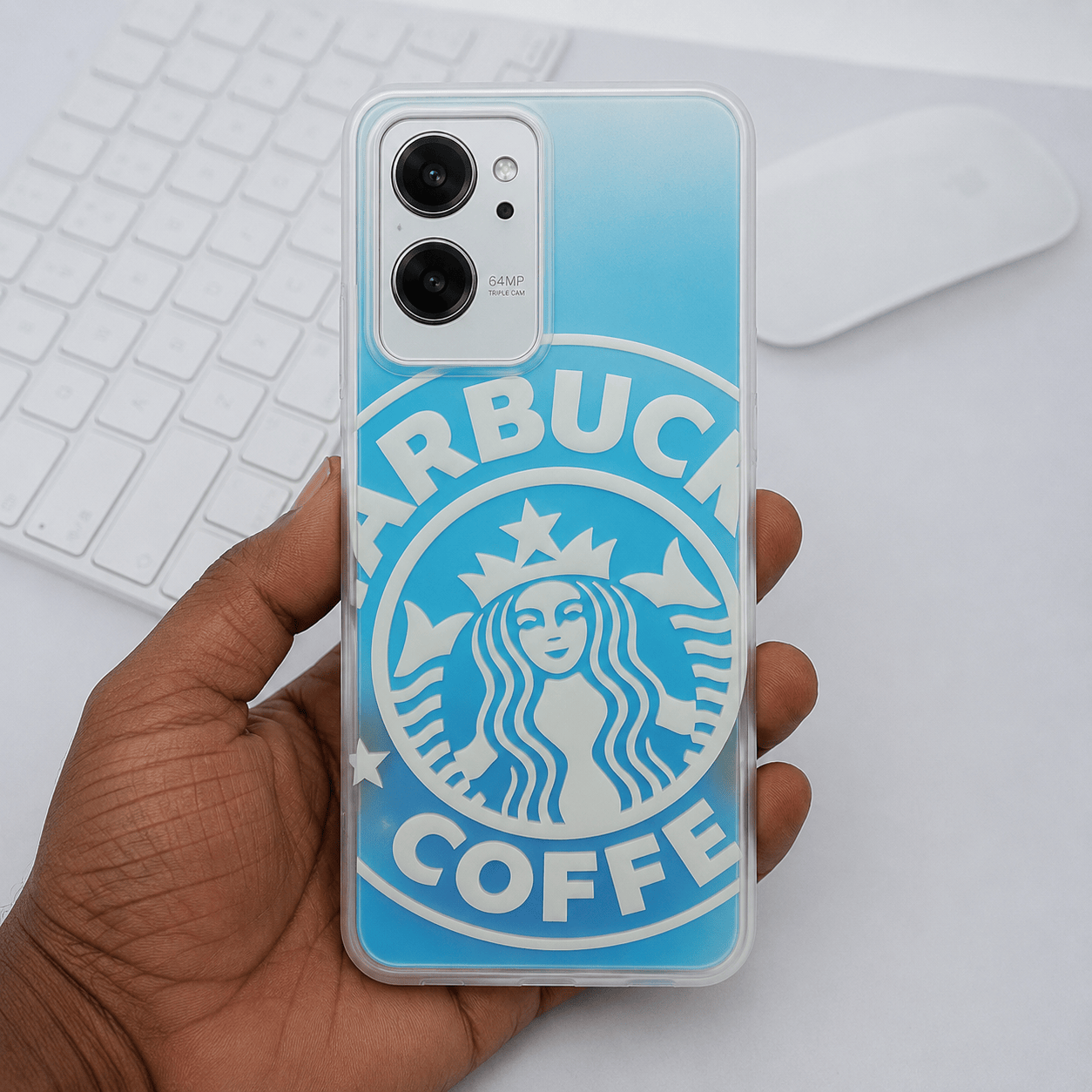 3D Starbucks Mobile Phone Case for OnePlus Nord CE 2 5G Stylish Back Cover 5 Onezeros.in