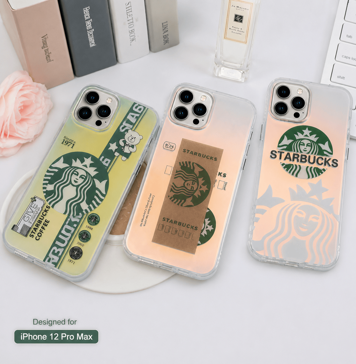 3D Starbucks Phone Case for iPhone 12 Pro Max stylish Mobile Cover Onezeros.in