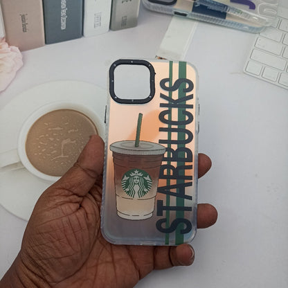 3D Starbucks Phone Case for iPhone 12 Stylish Back Cover Mobile Phone Accessories
