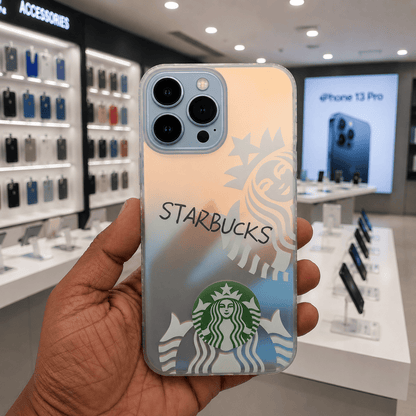 3D Starbucks Phone Case for iPhone 13 Pro Max Stylish Back Cover Onezeros.in