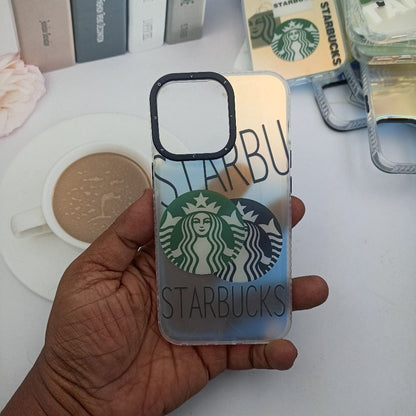 3D Starbucks Phone Case for iPhone 13 Pro Stylish Back Cover Mobile Phone Accessories