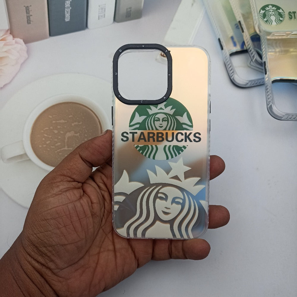 3D Starbucks Phone Case for iPhone 13 Pro Stylish Back Cover Mobile Phone Accessories