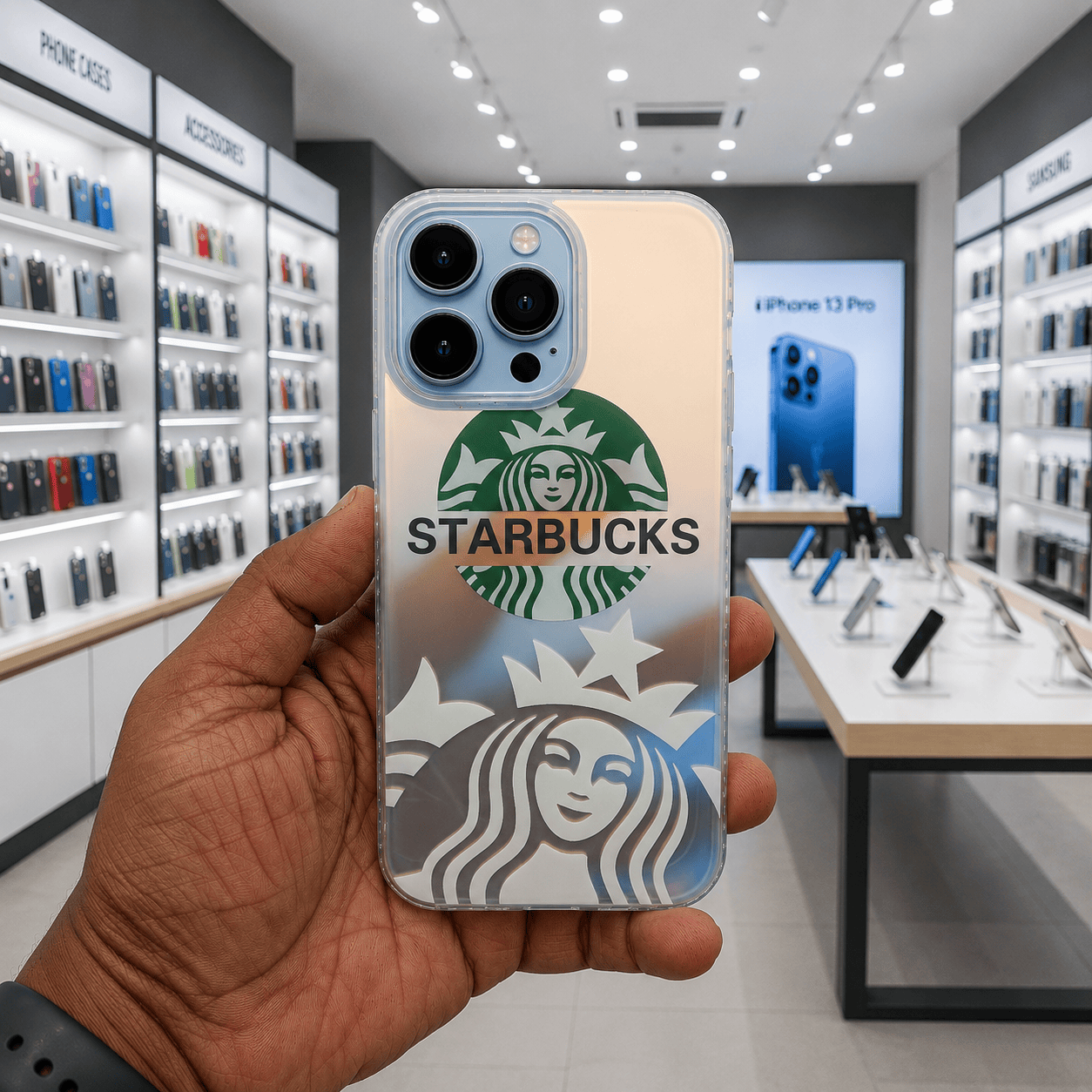 3D Starbucks Phone Case for iPhone 13 Pro Stylish Back Cover – Onezeros.in 3D Starbucks Phone Case for iPhone 13 Pro Stylish Back Cover – Onezeros.in