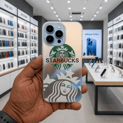 3D Starbucks Phone Case for iPhone 13 Pro Stylish Back Cover Onezeros.in