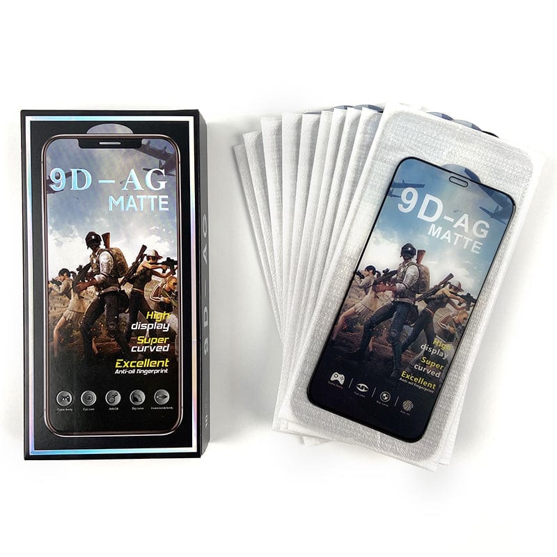 9D-AG Matte Tempered Glass for Vivo V21 Screen Protector (Pack of 2) Electronics Films & Shields