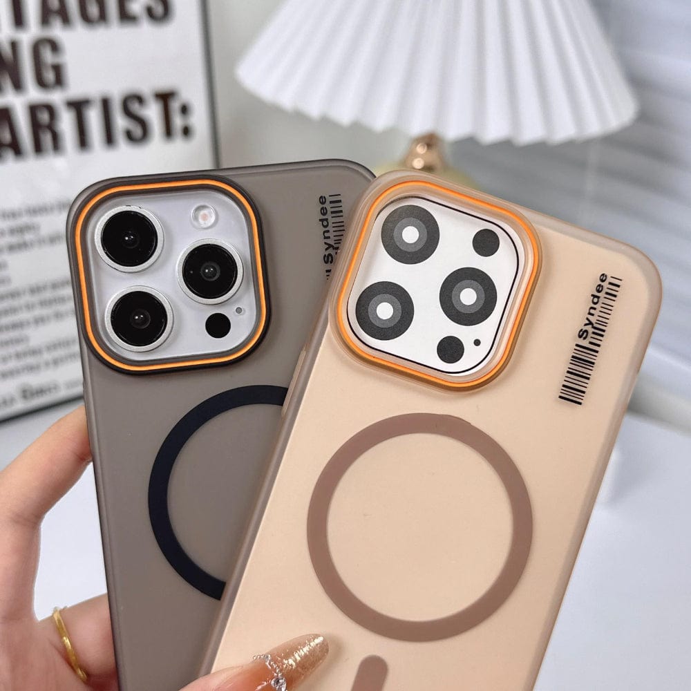 SYNDEE Mate Magsafe Barcode Phone Case for iPhone 17 Back Cover