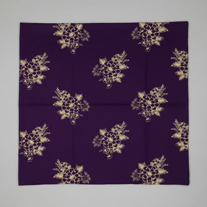 Purple background yellow floral pattern Nighty
