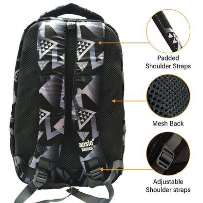 ANSIO College Backpack with 4 Compartments Luggage & Bags