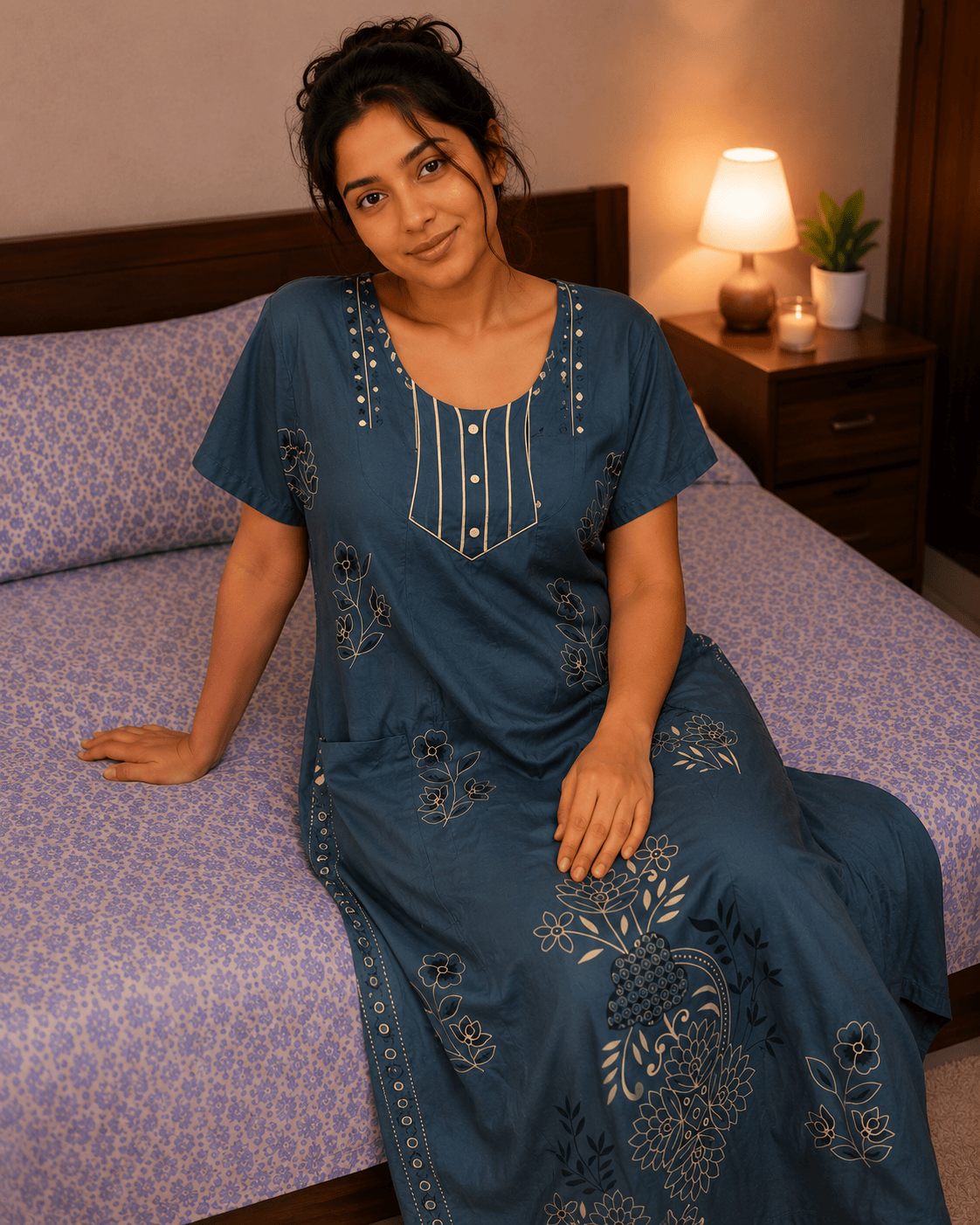 Beauty Celestial Bliss Nighty 2XL Onezeros.in
